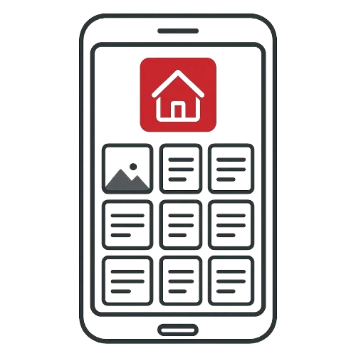 طراحی اپلیکیشن شبیه دیوار